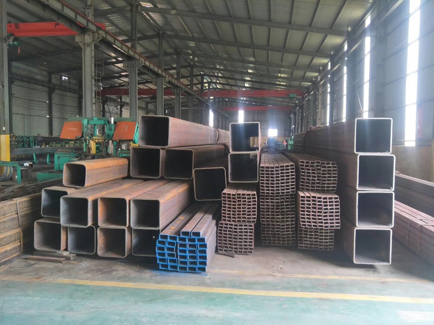 大口徑厚壁無縫方管